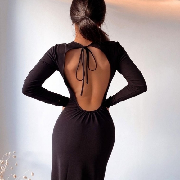 Zara Cut Out Dress - Picture 3 of 12